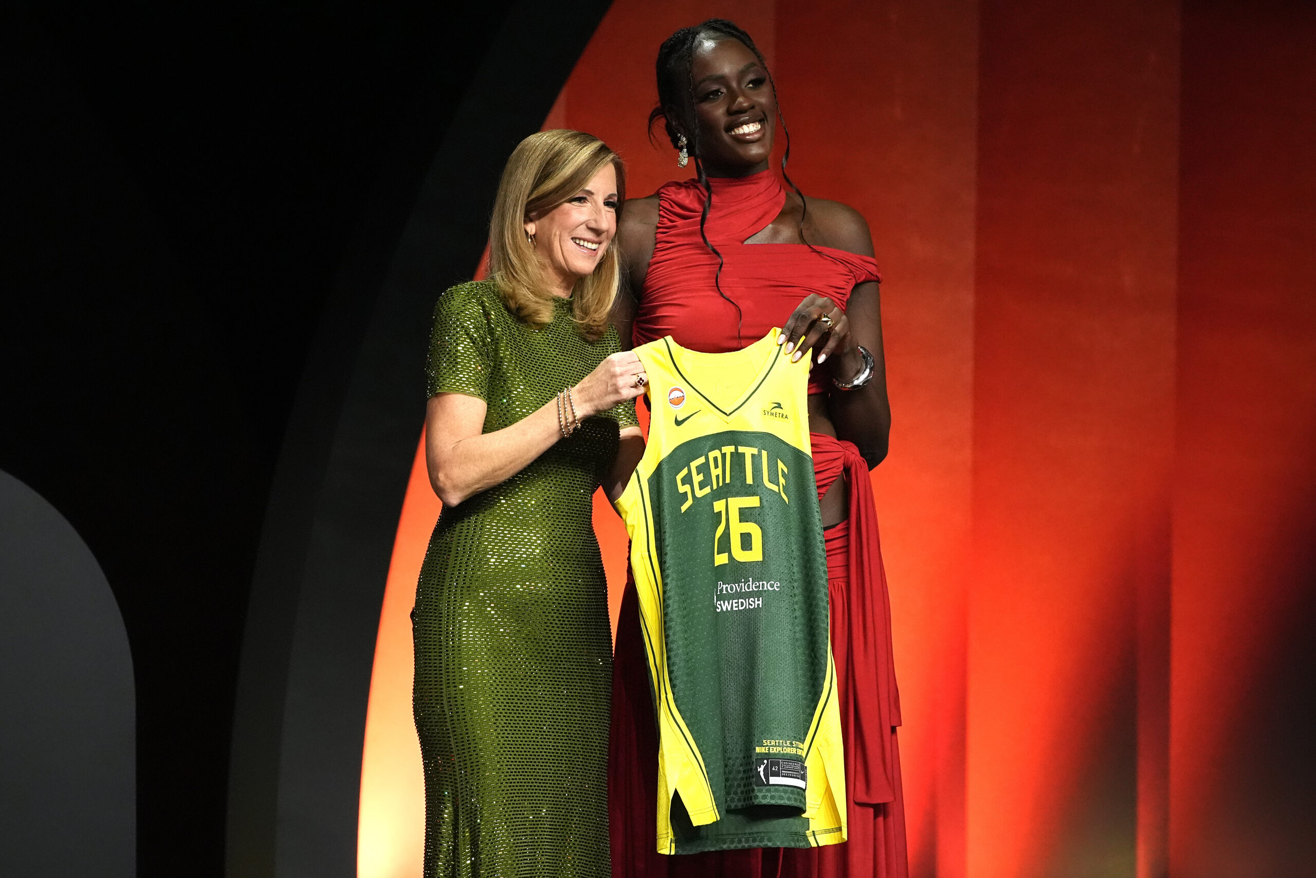 Storm Select Awa Fam with the No. 3 Overall Pick